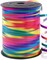 Rainbow Ribbon, 500 Yard Curling Ribbon for Crafts, Balloon Iridescent Color Gift Wrapping, Balloon Ribbon, Crimped Ribbon, Holographic Balloons String, Florist Flower (1 Roll)